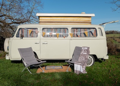 VW Kombi Camping at UTLT, Charente