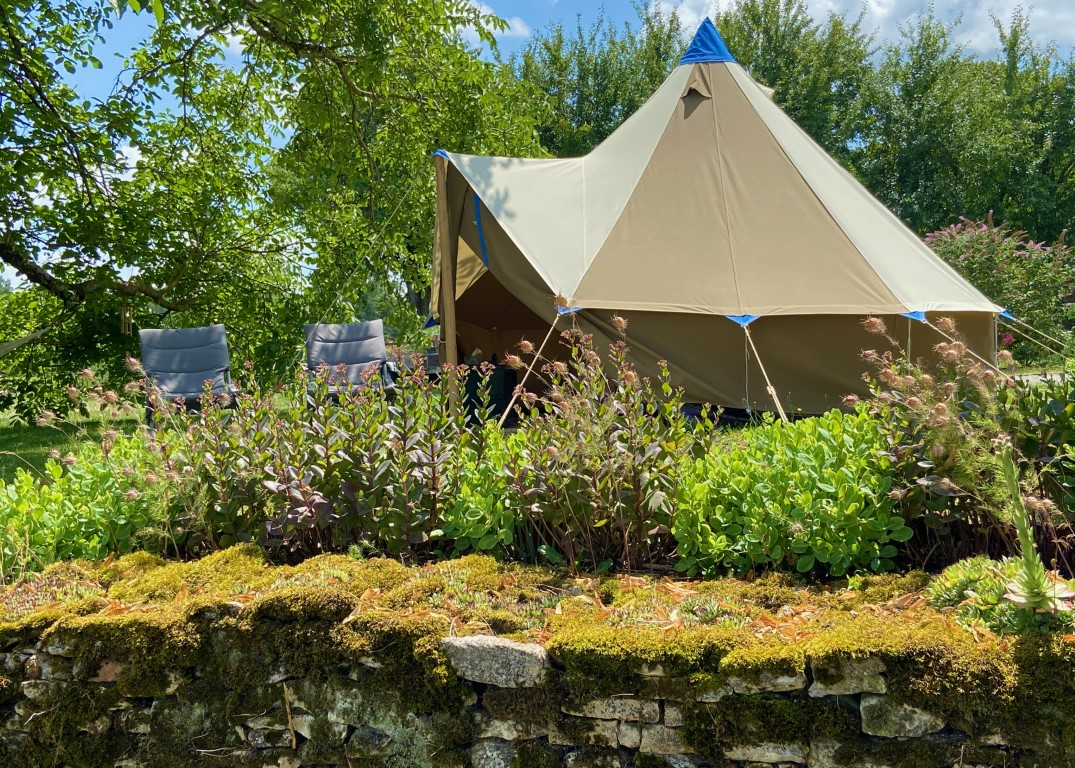 Under The Lime Tree Bell Tent Camping